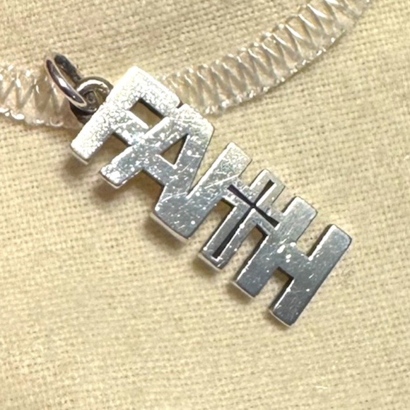 James Avery faith charm - Picture 2 of 3